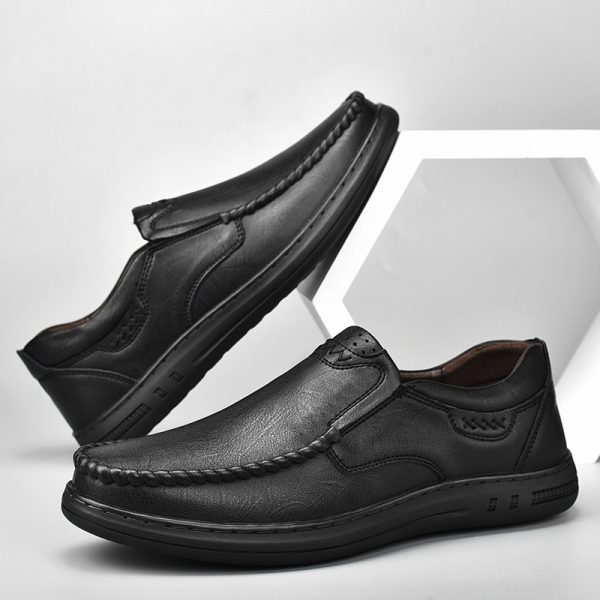 men’s leather shoes – Sandals Elegance Emporium